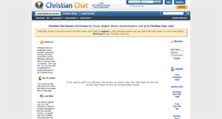 Desktop Screenshot of christianchat.com